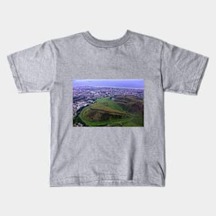 Arthur's Seat and Salisbury Crags Kids T-Shirt